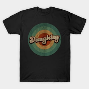 Circle Retro Vintage Daughtry T-Shirt